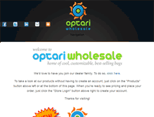 Tablet Screenshot of optariwholesale.com